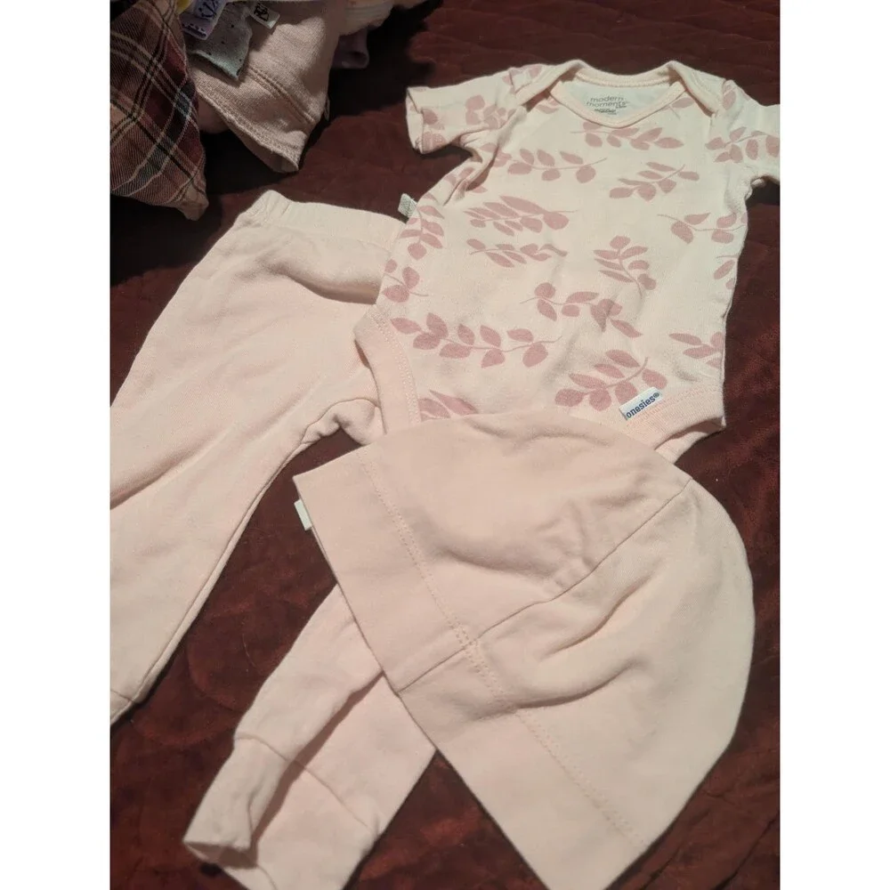Modern Moments Baby Outfit Set 0-3M Organic Cotton - Free Shipping